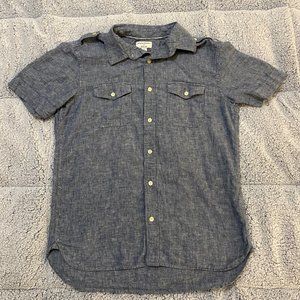 Banana republic Shirt gray size M 15-15 1/2